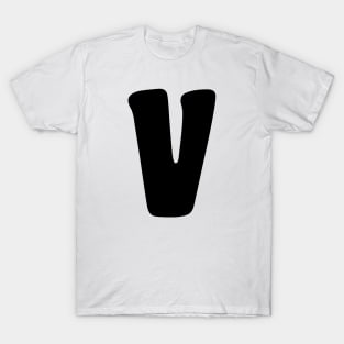 Letter V T-Shirt